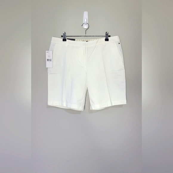 Tommy Hilfiger Pants - Tommy Hilfiger Bermuda White Shorts